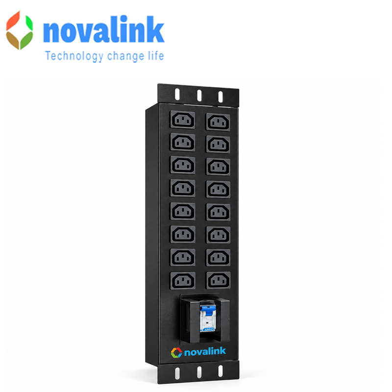 Thanh nguồn PDU 16 ổ cắm C13 Novalink NV-66217A